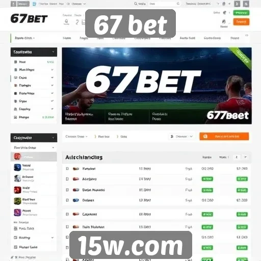 Novas funcionalidades do site 67 bet atraem usuários